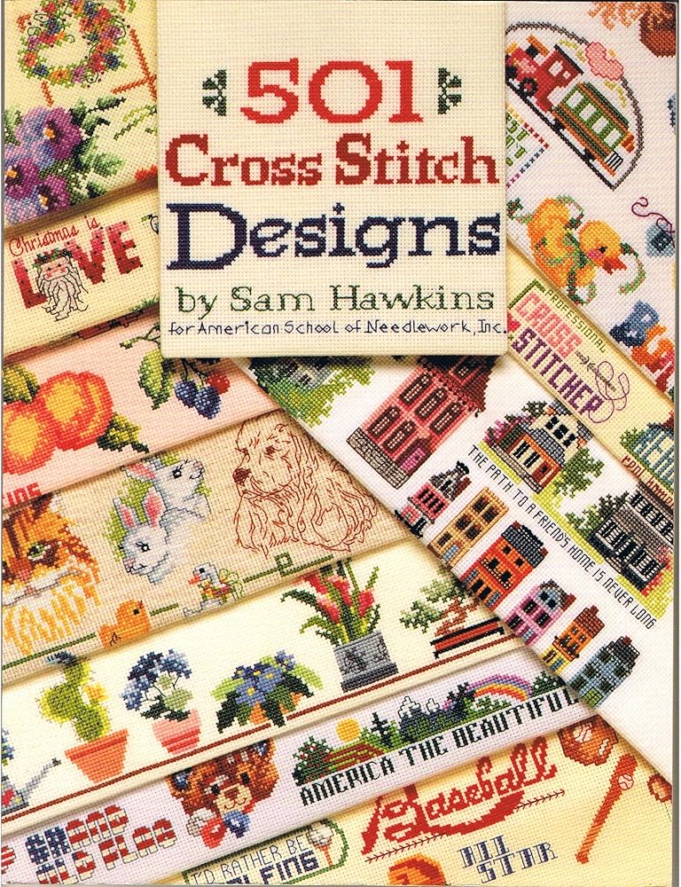 501 Cross Stitch Designs cover image