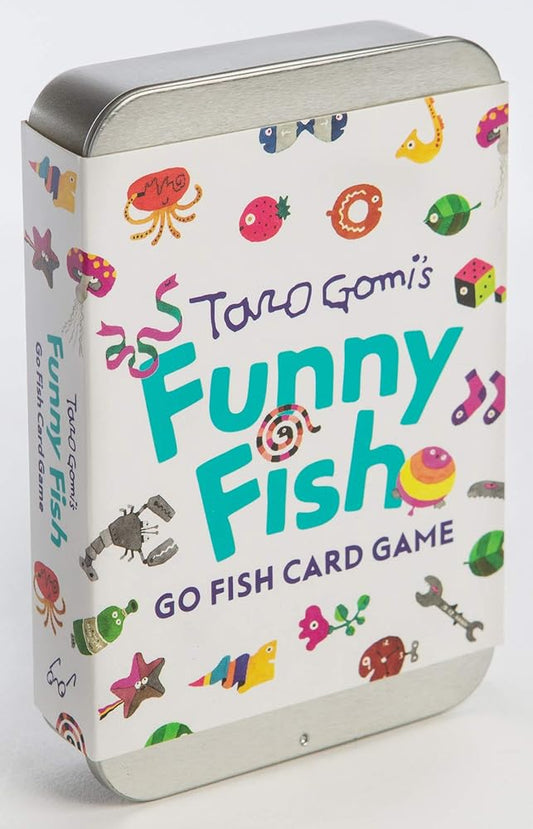 Taro Gomi&apos;s Funny Fish: Go Fish Card Game: (Stocking Stuffer, Kid&apos;s Gift, Birthday Gift, Art Cards) cover image